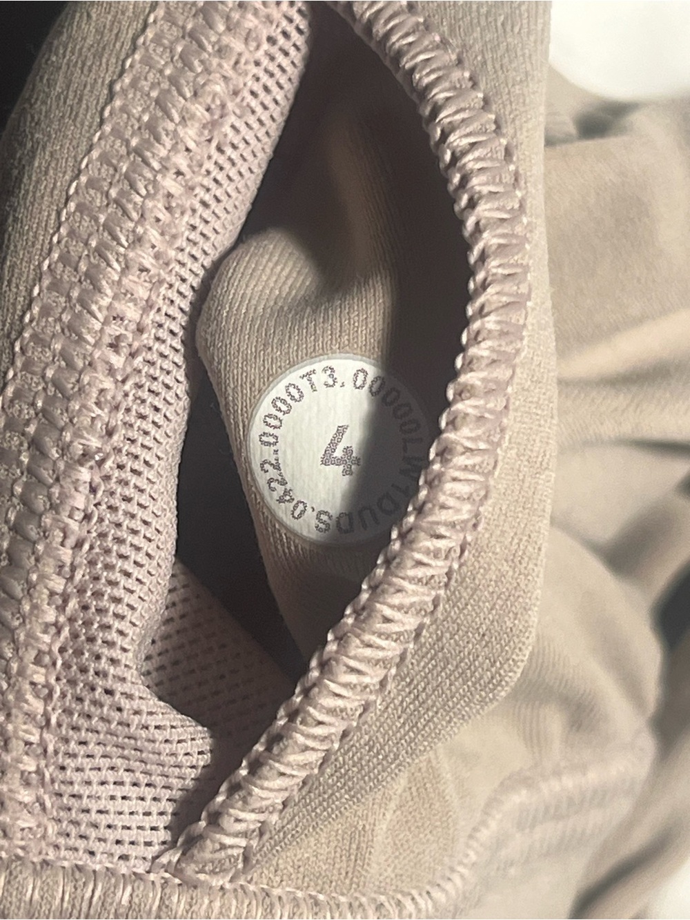LULULEMON TAN Sportsbra with Crossback Straps size 4 🤎🤎 - Picture 3 of 3